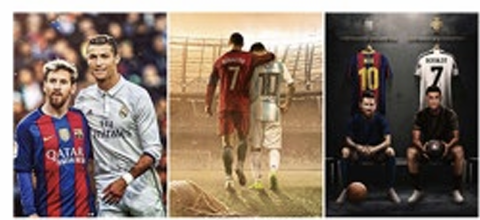 Cristiano Ronaldo × Lionel Messi